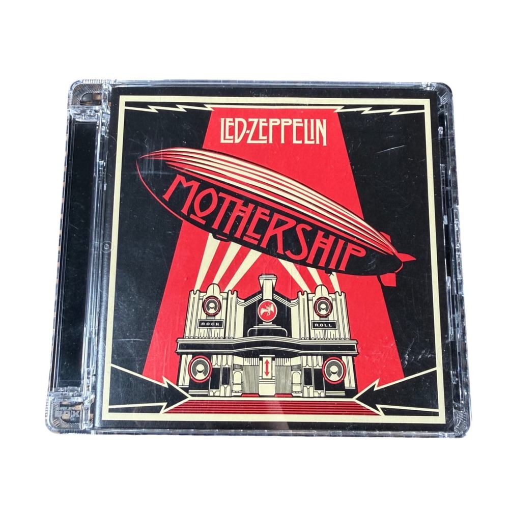 Led Zeppelin Mothership CD Album 2-Disc Compilation Remastered Classic Rock Red